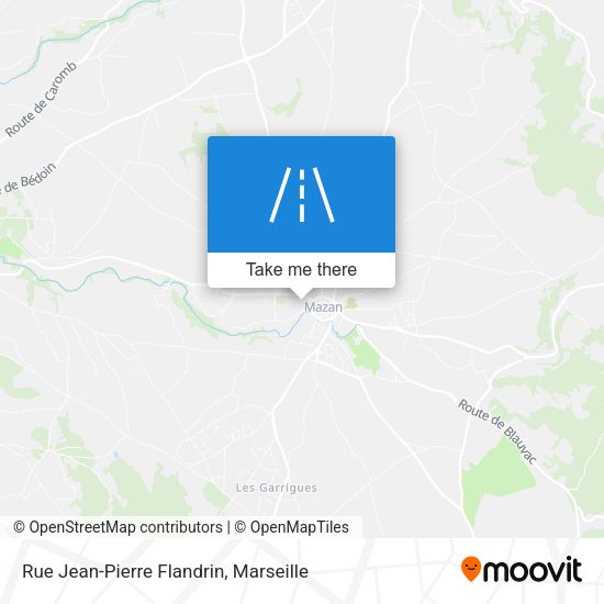 Rue Jean-Pierre Flandrin map