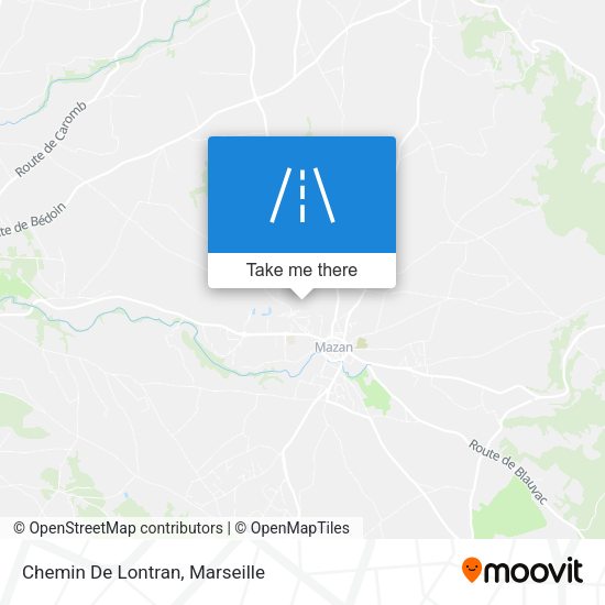 Chemin De Lontran map