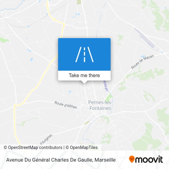 Avenue Du Général Charles De Gaulle map