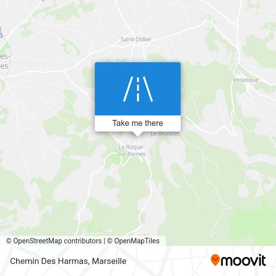 Chemin Des Harmas map