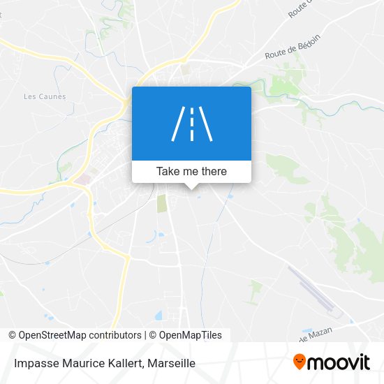 Impasse Maurice Kallert map
