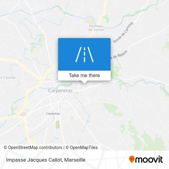 Impasse Jacques Callot map