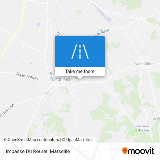Impasse Du Rouret map