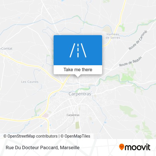 Rue Du Docteur Paccard map