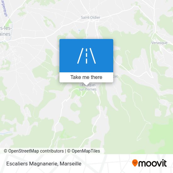 Escaliers Magnanerie map