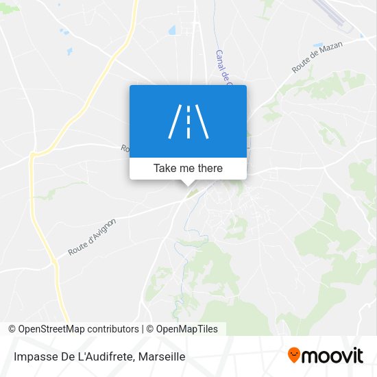 Impasse De L'Audifrete map