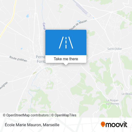 École Marie Mauron map