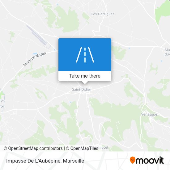 Impasse De L'Aubépine map