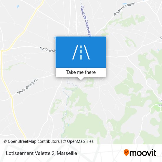Lotissement Valette 2 map