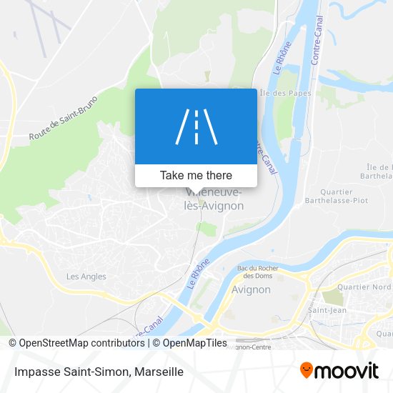 Impasse Saint-Simon map