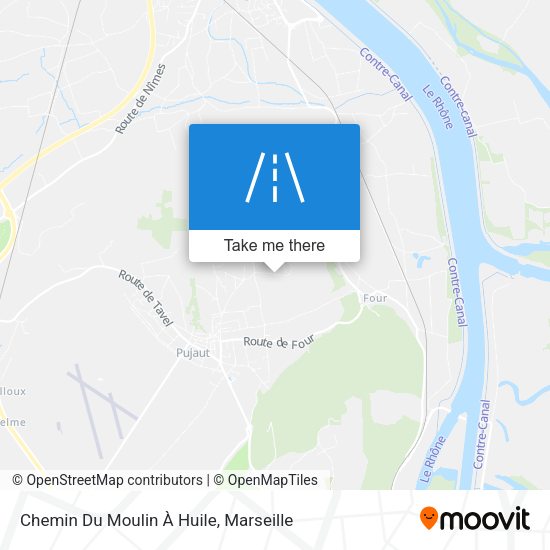 Chemin Du Moulin À Huile map