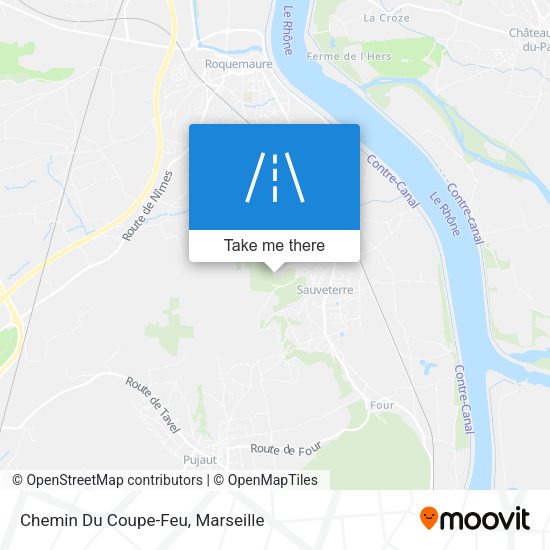 Chemin Du Coupe-Feu map