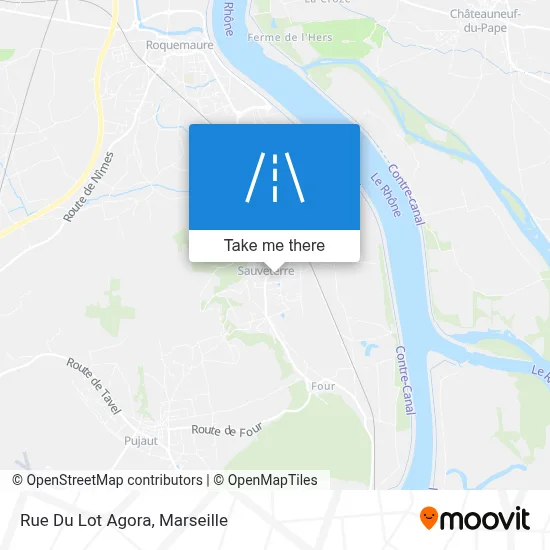 Rue Du Lot Agora map