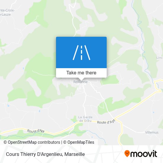 Cours Thierry D'Argenlieu map