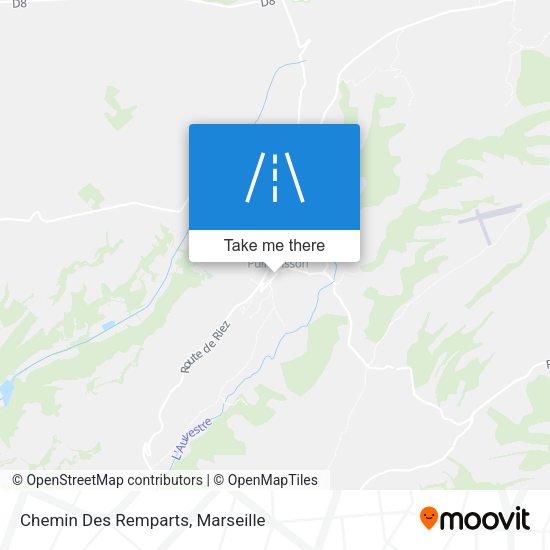 Chemin Des Remparts map