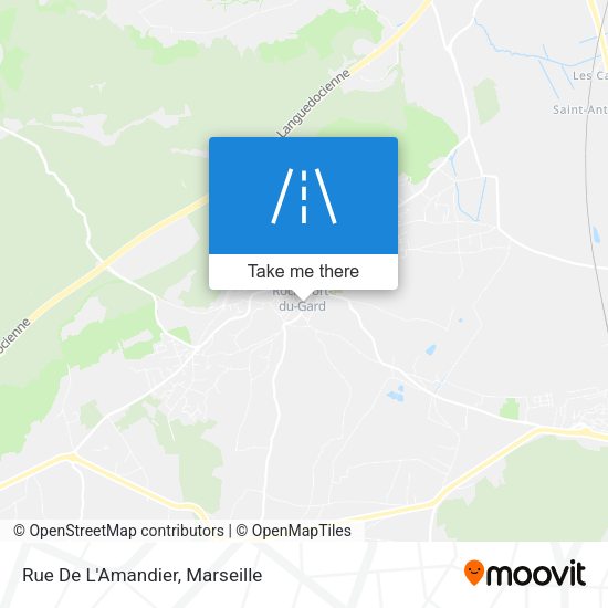 Rue De L'Amandier map