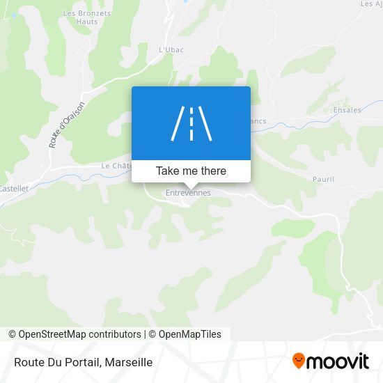 Route Du Portail map