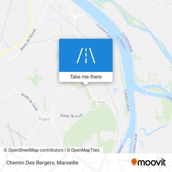 Chemin Des Bergers map