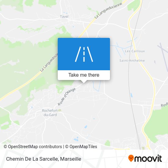 Chemin De La Sarcelle map