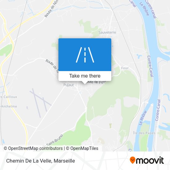 Chemin De La Velle map