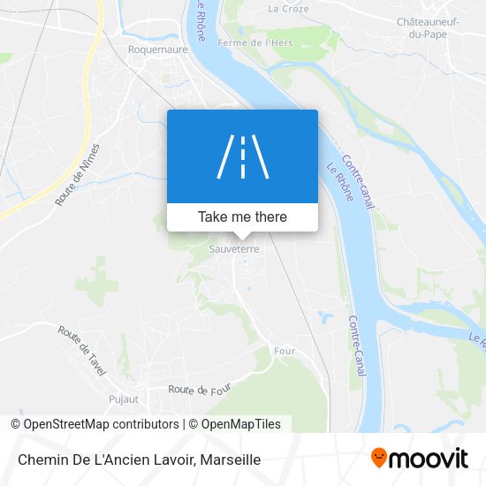 Chemin De L'Ancien Lavoir map