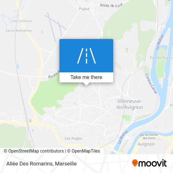 Allée Des Romarins map