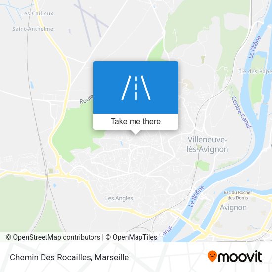 Chemin Des Rocailles map