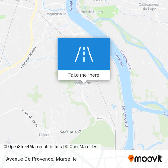Avenue De Provence map