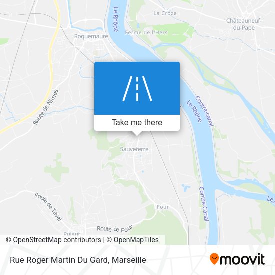 Rue Roger Martin Du Gard map