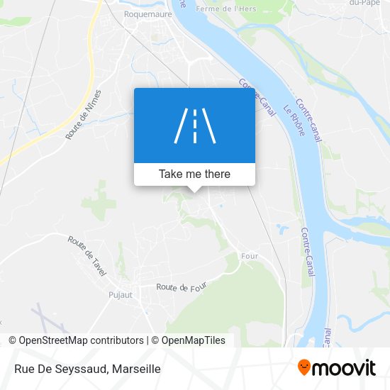 Rue De Seyssaud map
