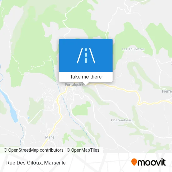 Rue Des Giloux map