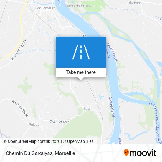 Chemin Du Garouyas map