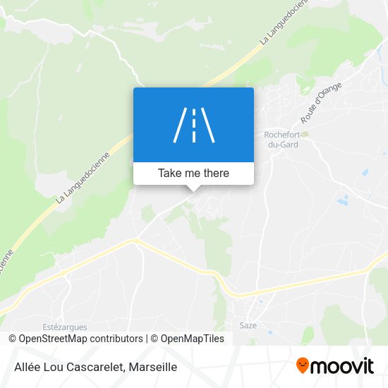 Allée Lou Cascarelet map