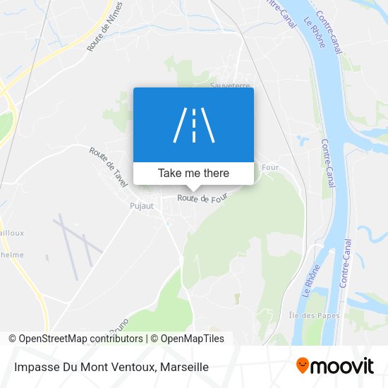 Impasse Du Mont Ventoux map