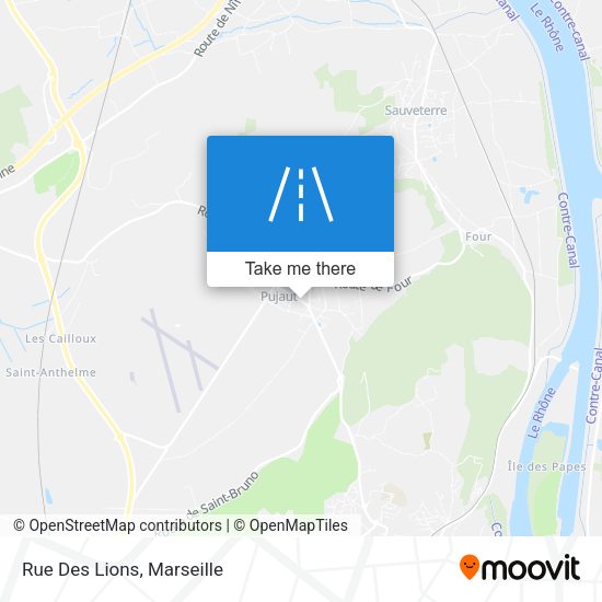 Rue Des Lions map