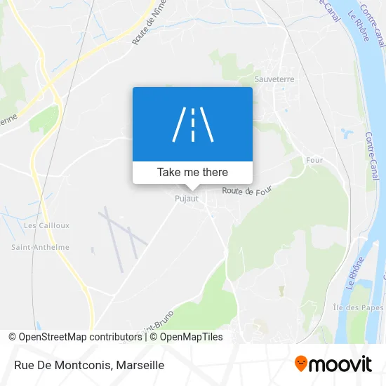 Rue De Montconis map