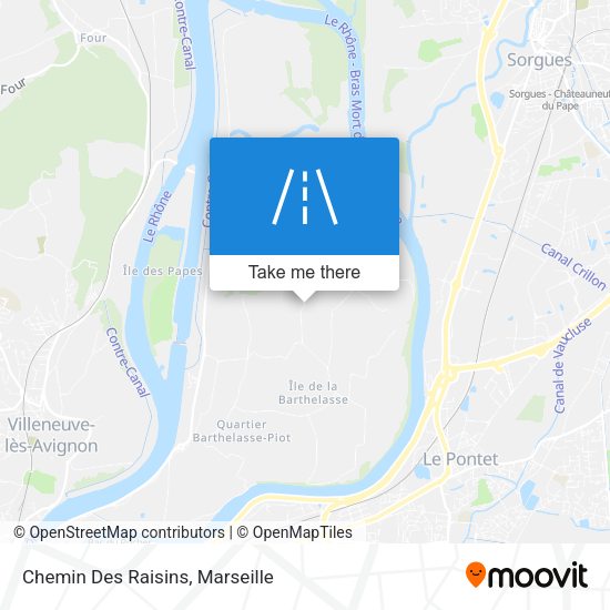Chemin Des Raisins map