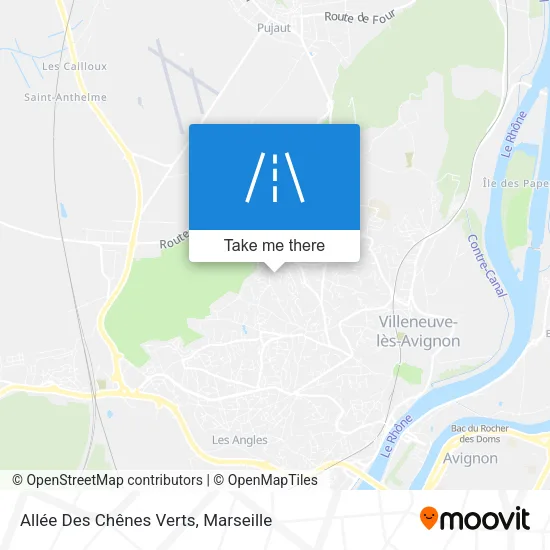 Allée Des Chênes Verts map