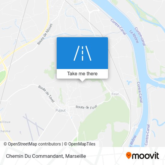 Chemin Du Commandant map