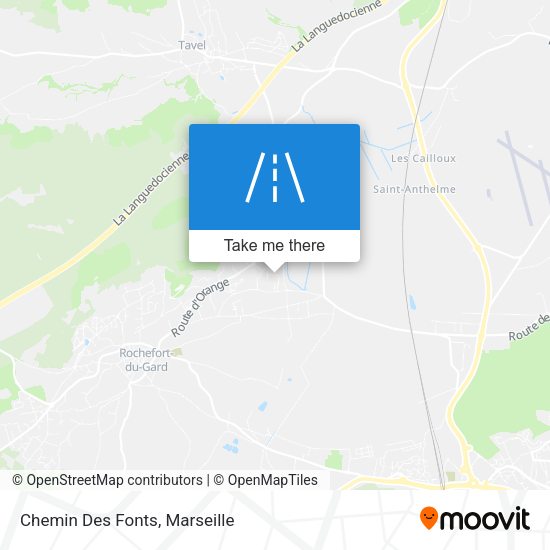Chemin Des Fonts map