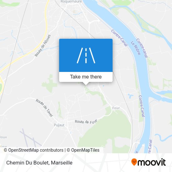 Chemin Du Boulet map