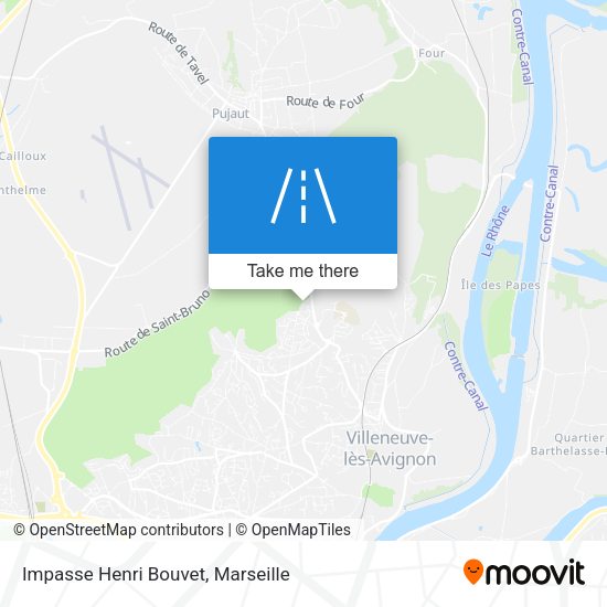 Impasse Henri Bouvet map
