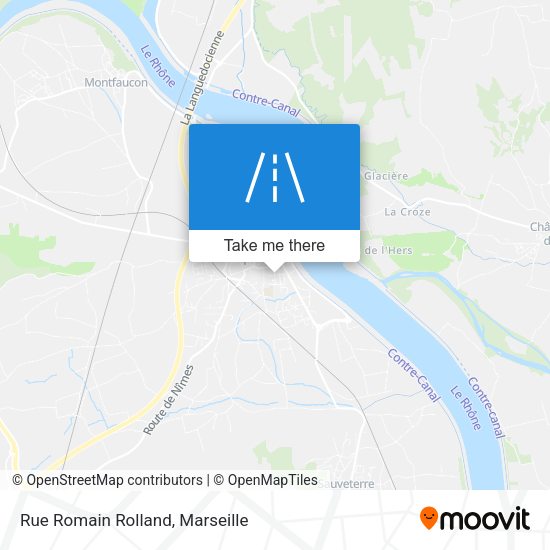 Rue Romain Rolland map