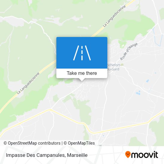Impasse Des Campanules map