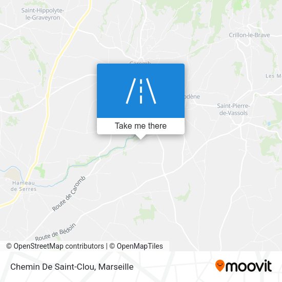 Chemin De Saint-Clou map