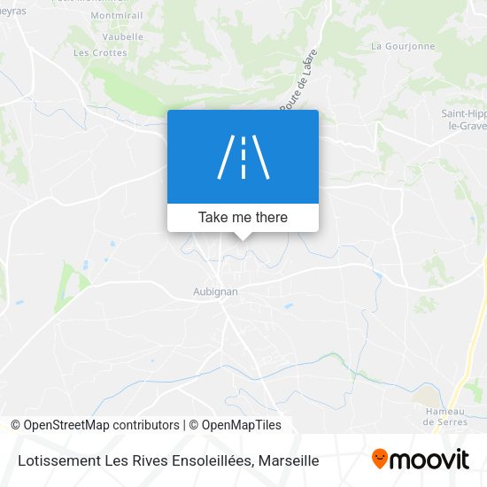 Lotissement Les Rives Ensoleillées map