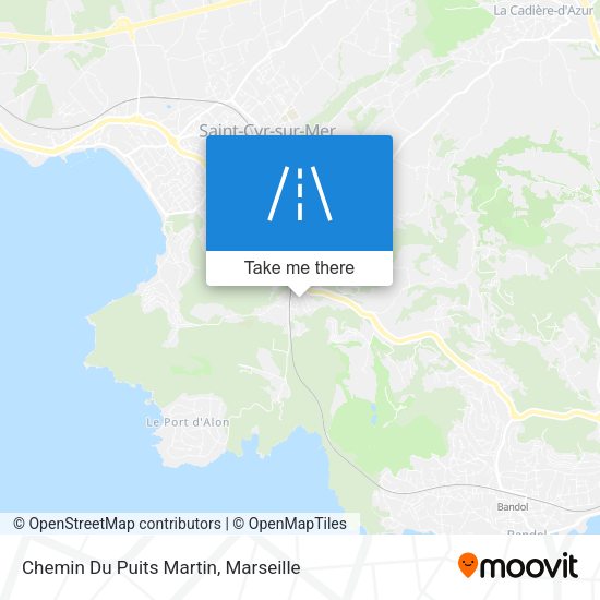 Chemin Du Puits Martin map
