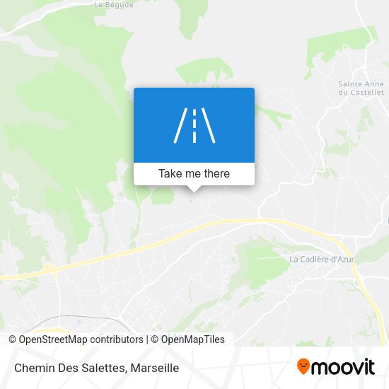 Chemin Des Salettes map