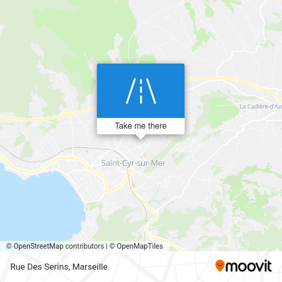 Rue Des Serins map