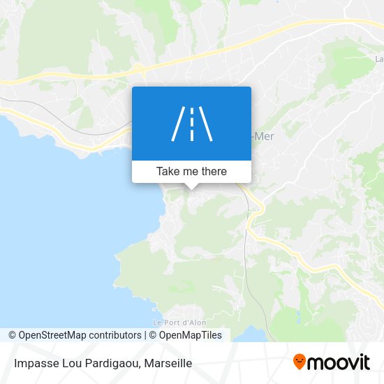 Impasse Lou Pardigaou map